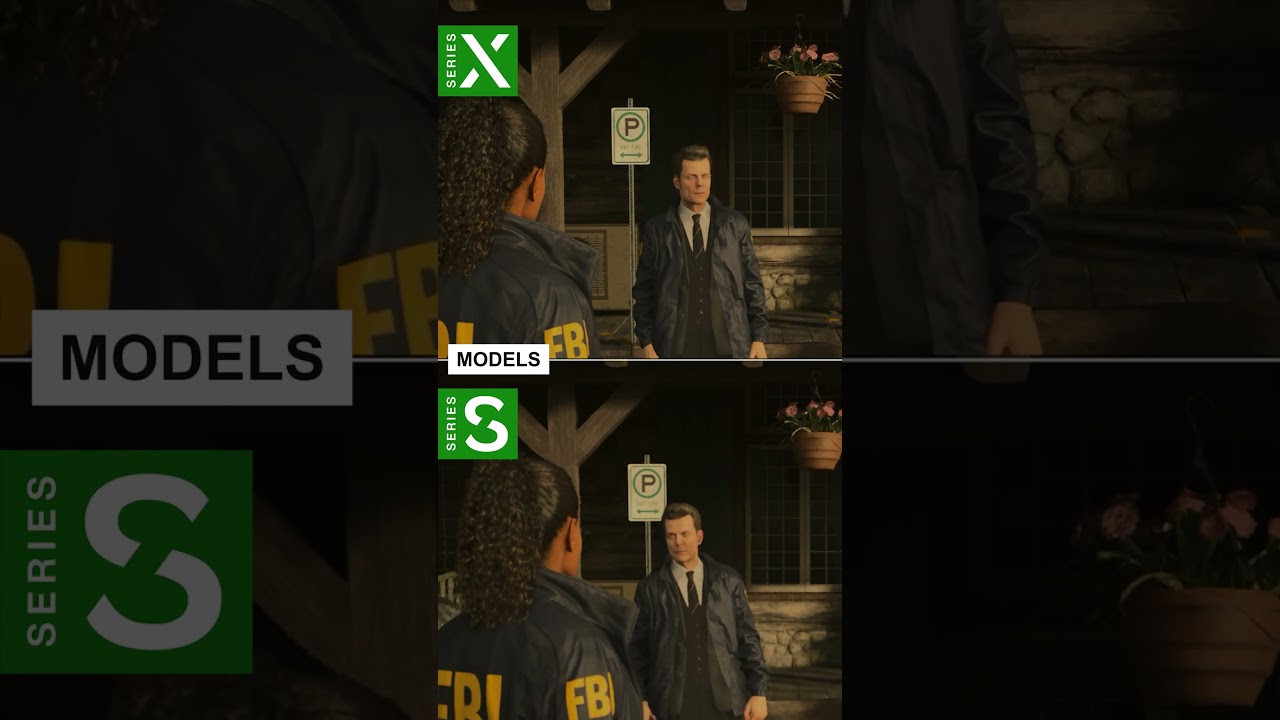 Alan Wake 2 | Xbox Series X vs S | Graphics Comparison