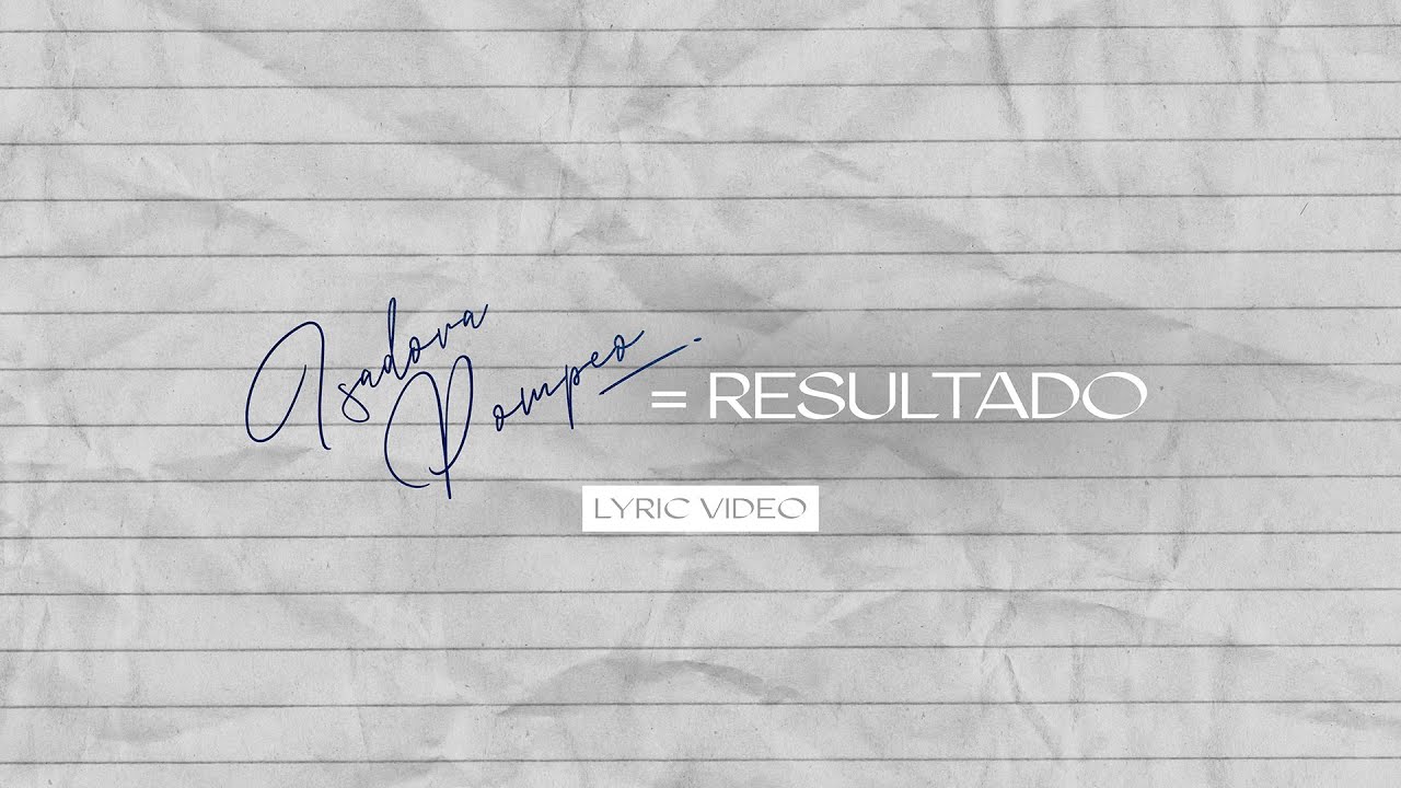 Isadora Pompeo - Resultado (Lyric Video)