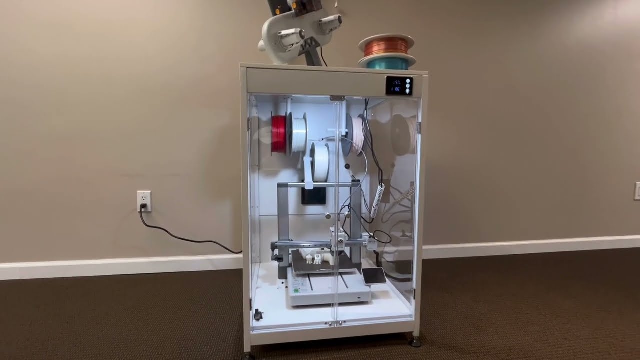 Got a New Enclosure for My Bambu A1! | Where Should You Put Your 3D Printer?