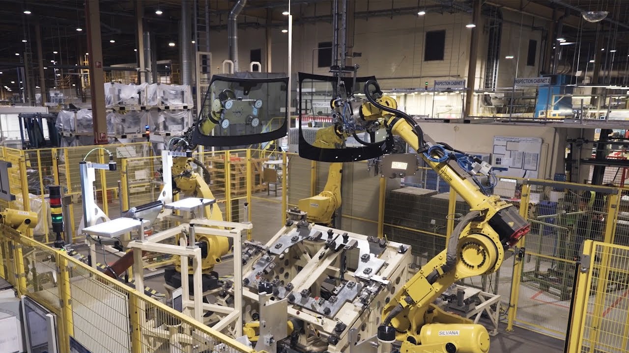 Automotive glazing made by Webasto