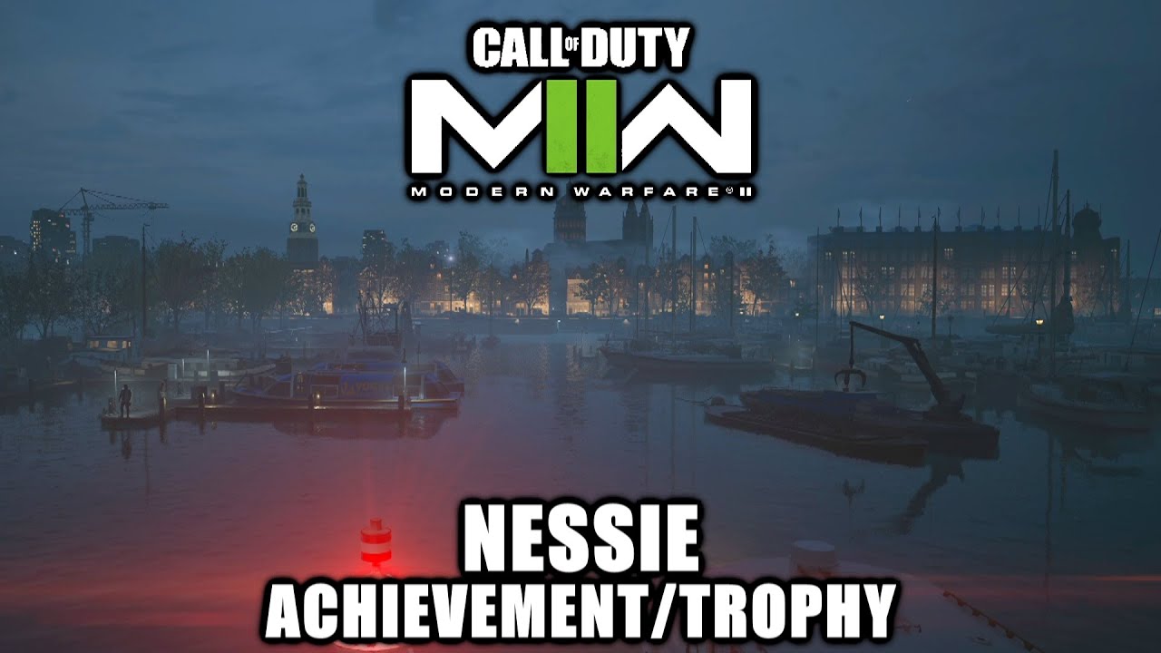 COD Modern Warfare 2 - Nessie Achievement/Trophy - Wetwork Stealth (Without Being Seen)