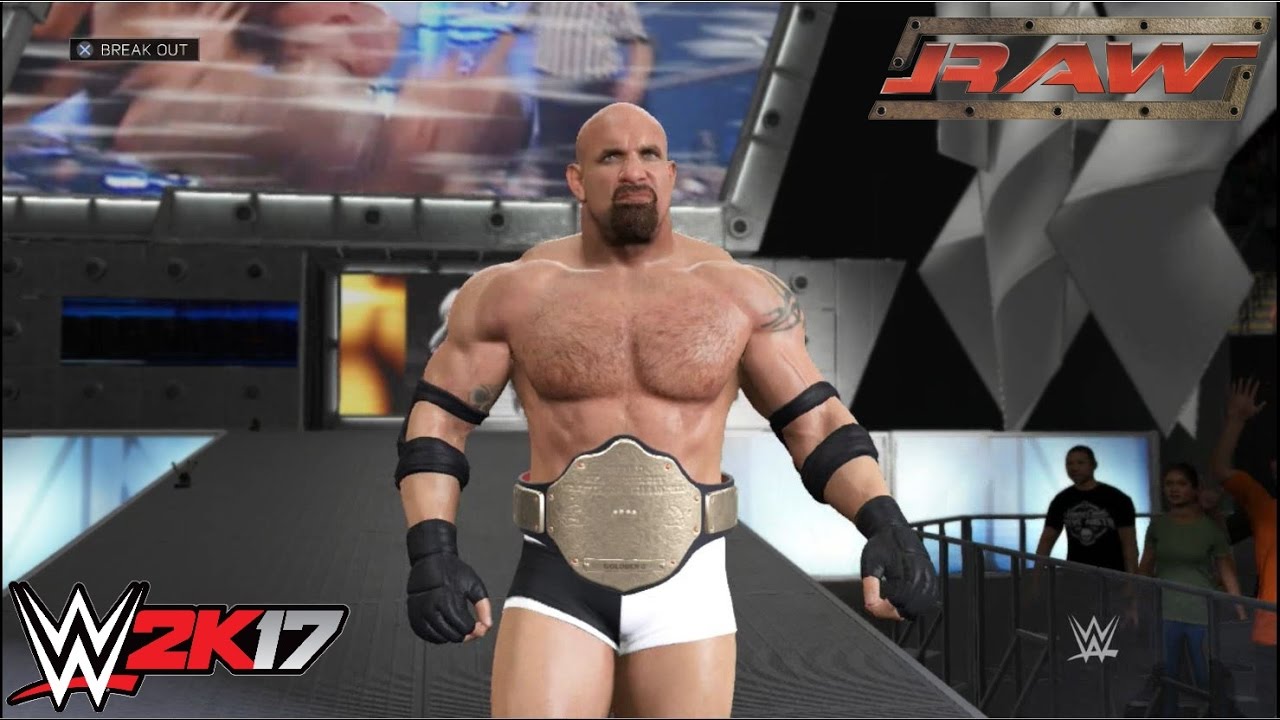 WWE 2K17 - Bill Goldberg vs. Chris Jericho: World Heavyweight Championship