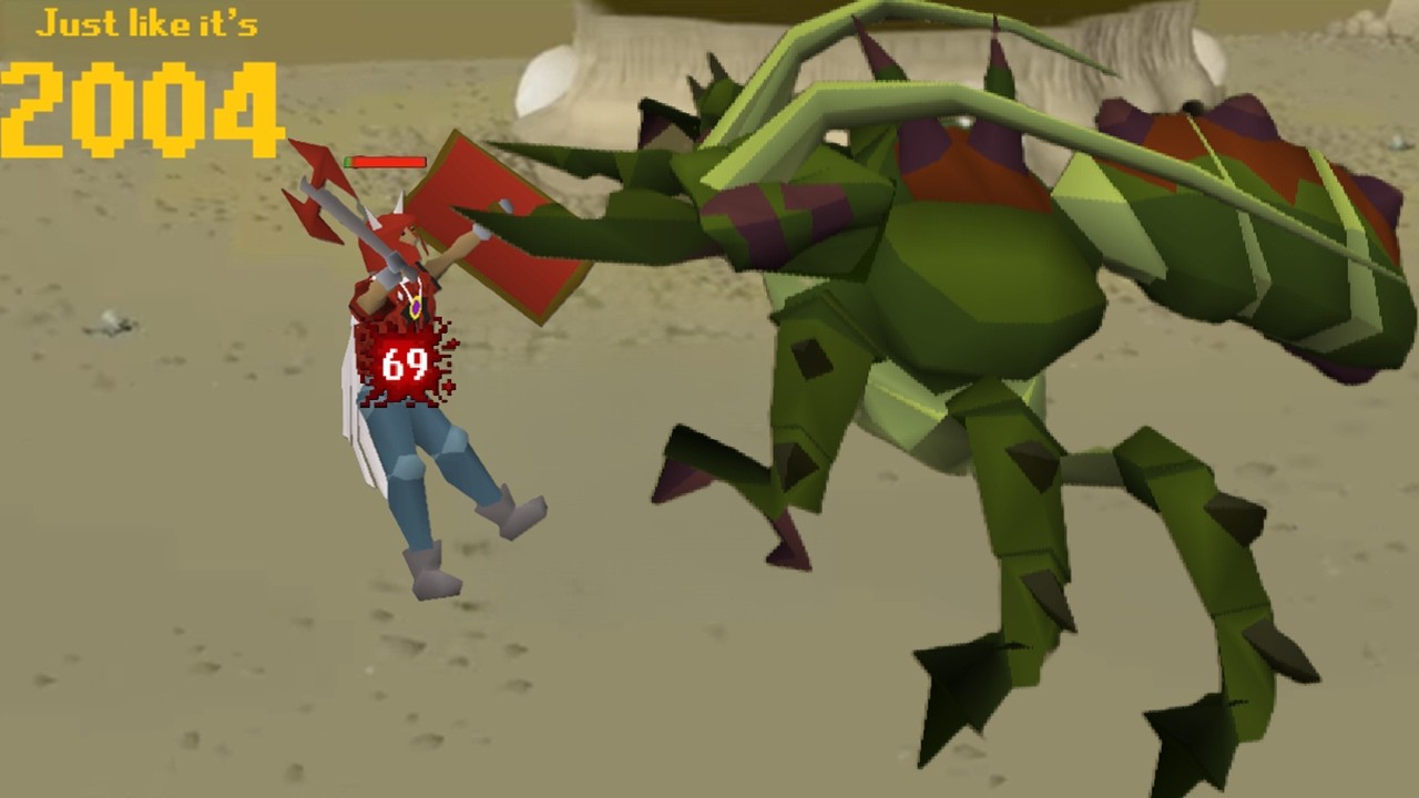 Can I Slay the Kalphite Queen Using Only 2004 Gear?