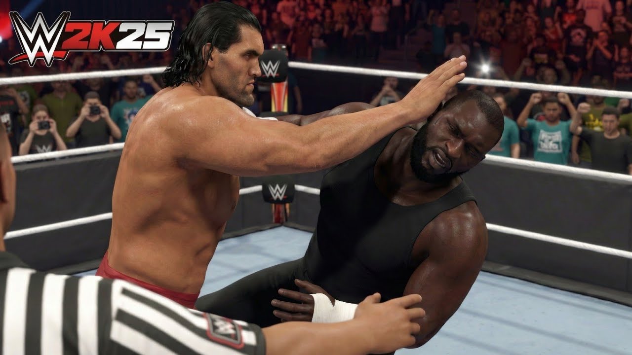 Великий Хали против Омоса: Матч без правил | WWE 2K25 | Via Cloud Gaming – Битва гигантов!