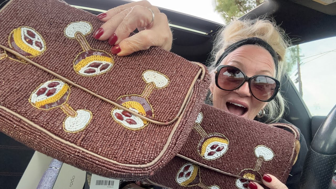 TJ Maxx и Thrift Haul! Вирусные сумки из бисера! www.pursetrippin.com