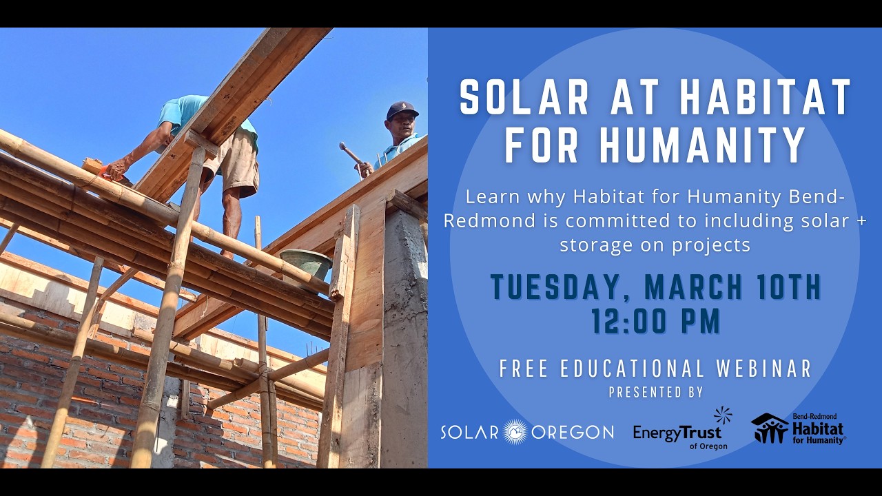 Solar at Habitat for Humanity