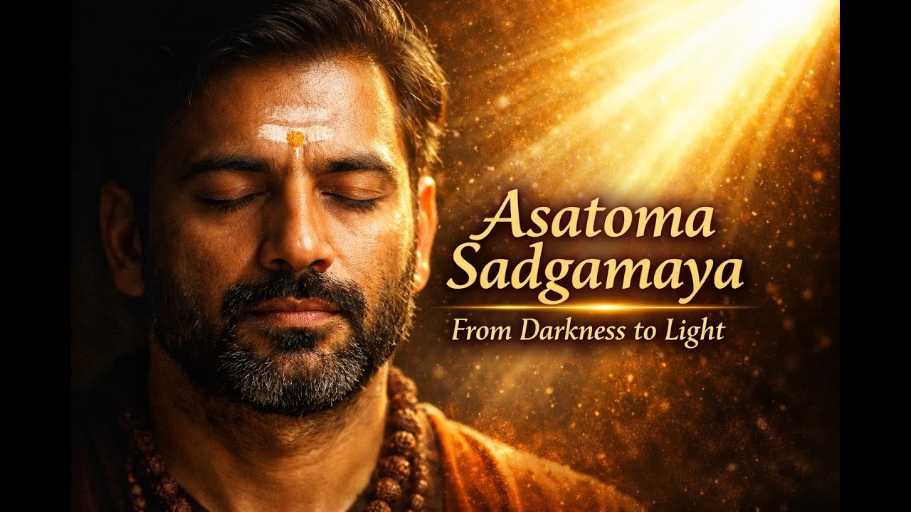Asatoma Sadgamaya 🙏 | Lead Me From Darkness to Light | Powerful Vedic Peace Prayer