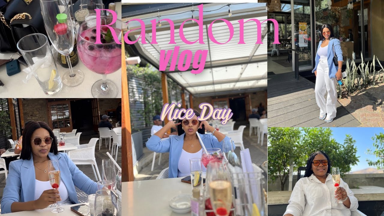Vlog | Random | Brunch & Bubbles | Namibian YouTuber