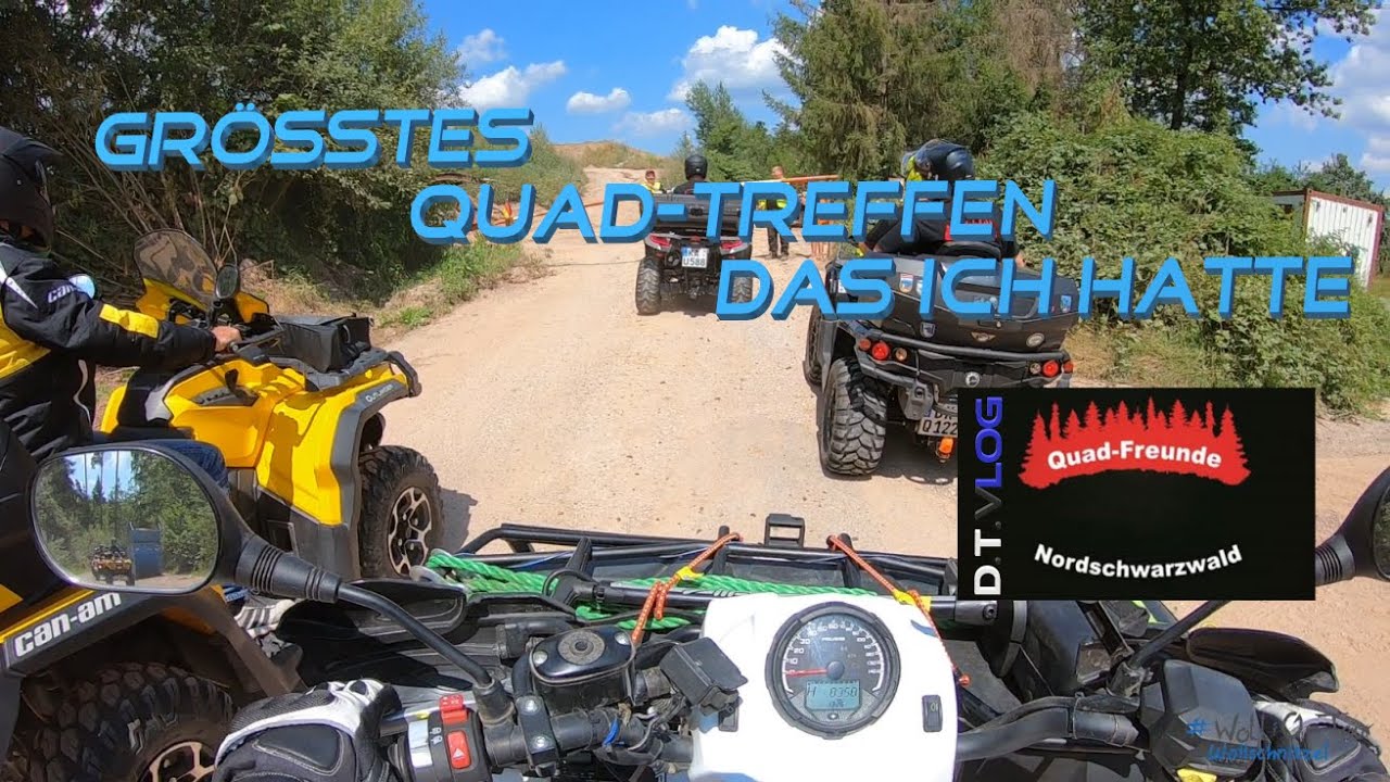 Größtes Quad-Treffen das ich hatte - S1, E6 | #WolliOnTour | HD | Quad-Freunde Nordschwarzwald