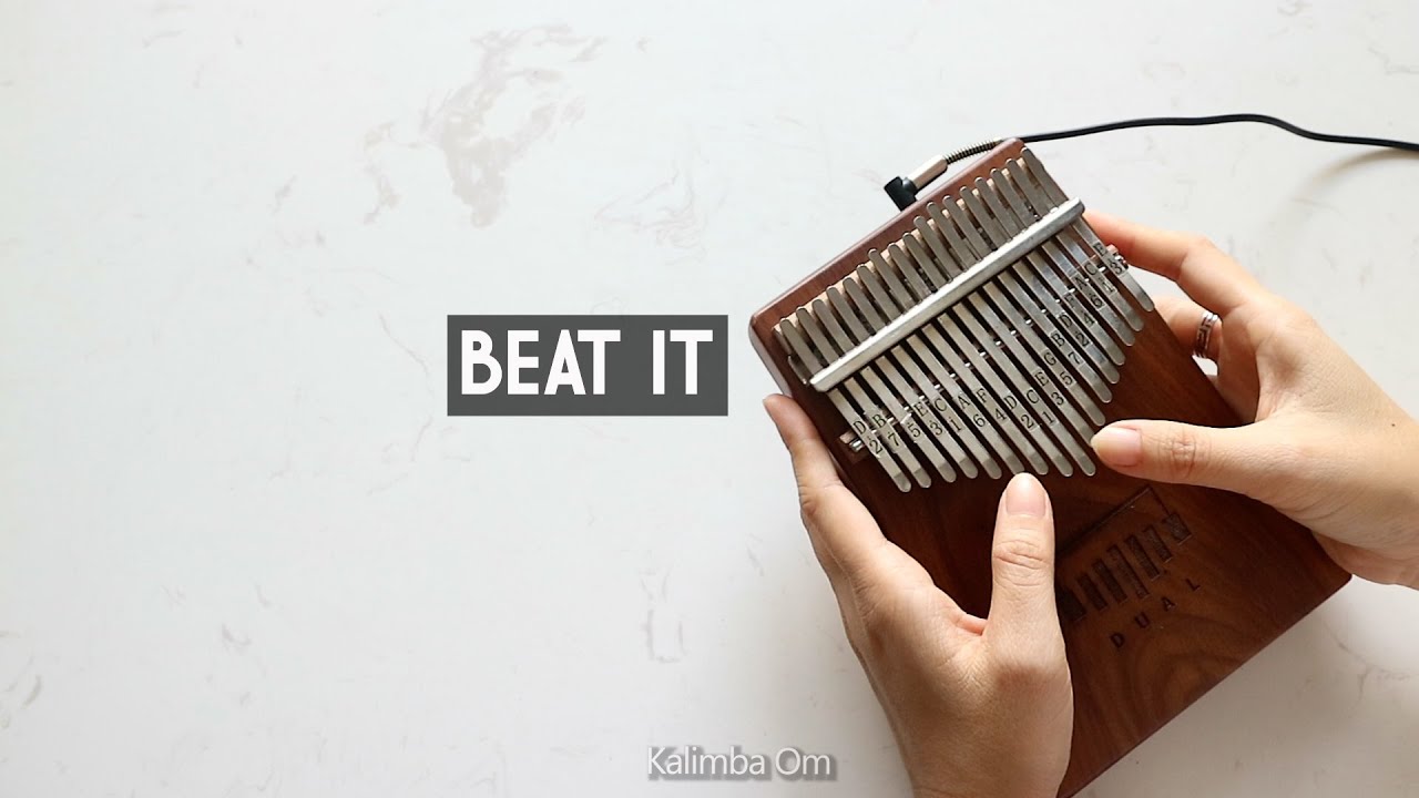 Beat It (Michael Jackson) - Kalimba Cover With Tabs In Description