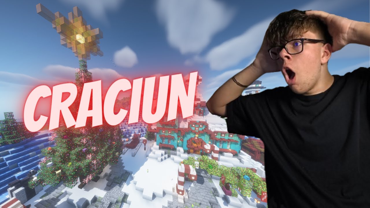 🔴LIVE DE CRACIUN - MINECRAFT CU ABONATII ROMANIA - EVENT + GIVEAWAY !!