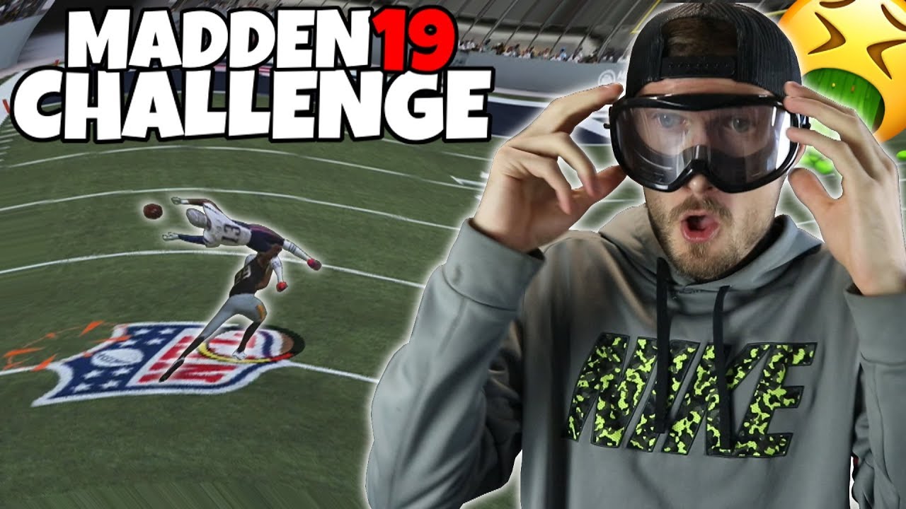 THE HARDEST DRUNK GOGGLES DRAFT CHALLENGE!! Madden 19 Challenge
