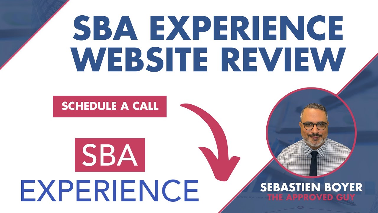 SBA EXPERIENCE WEBSITE REVIEW