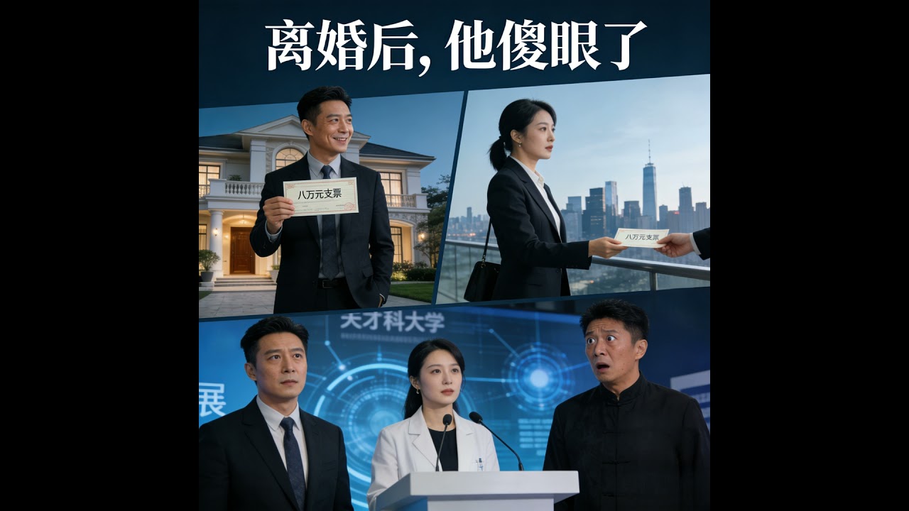 前夫甩八千萬因白月光離婚，我收下走人，次日他見我嫁容三爺傻眼