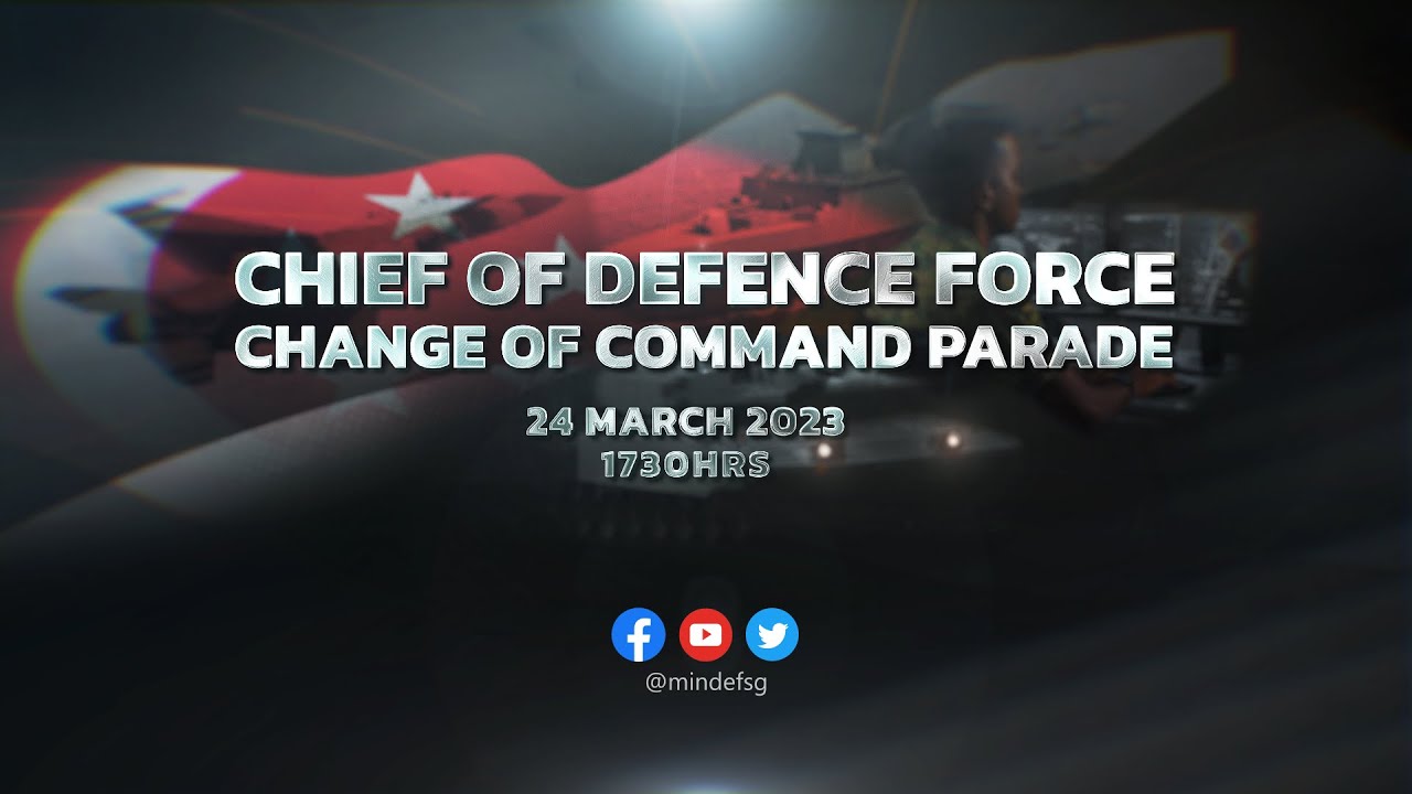 [LIVE] Chief of Defence Force Change of Command Parade