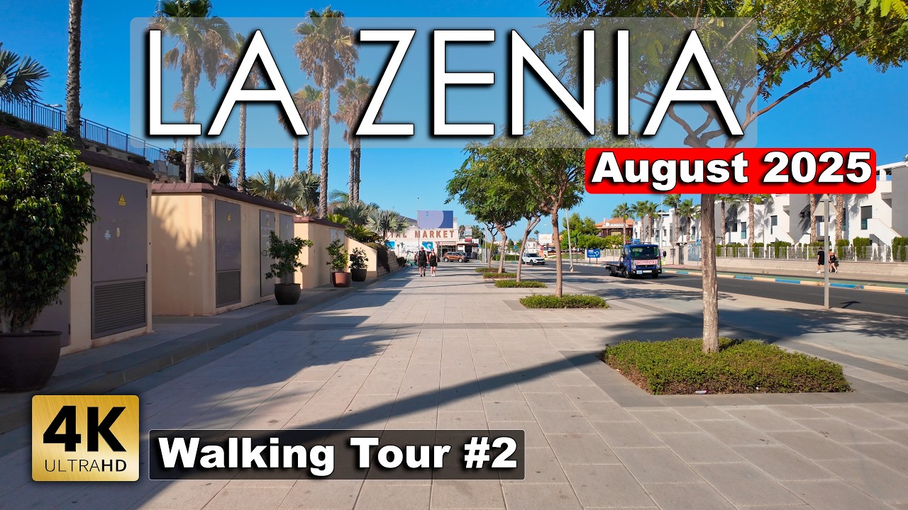 La Zenia Walking Tour - Part 2 | Costa Blanca Spain [4K 60fps] – August 28, 2025