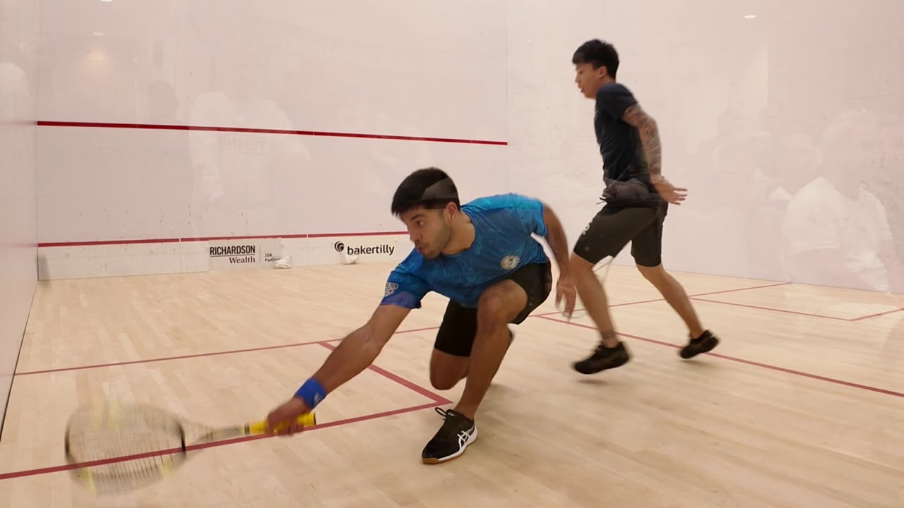 Pro Squash--Alex Lau(WR#41) v Jeremiah Azana(WR#72)--Full Match