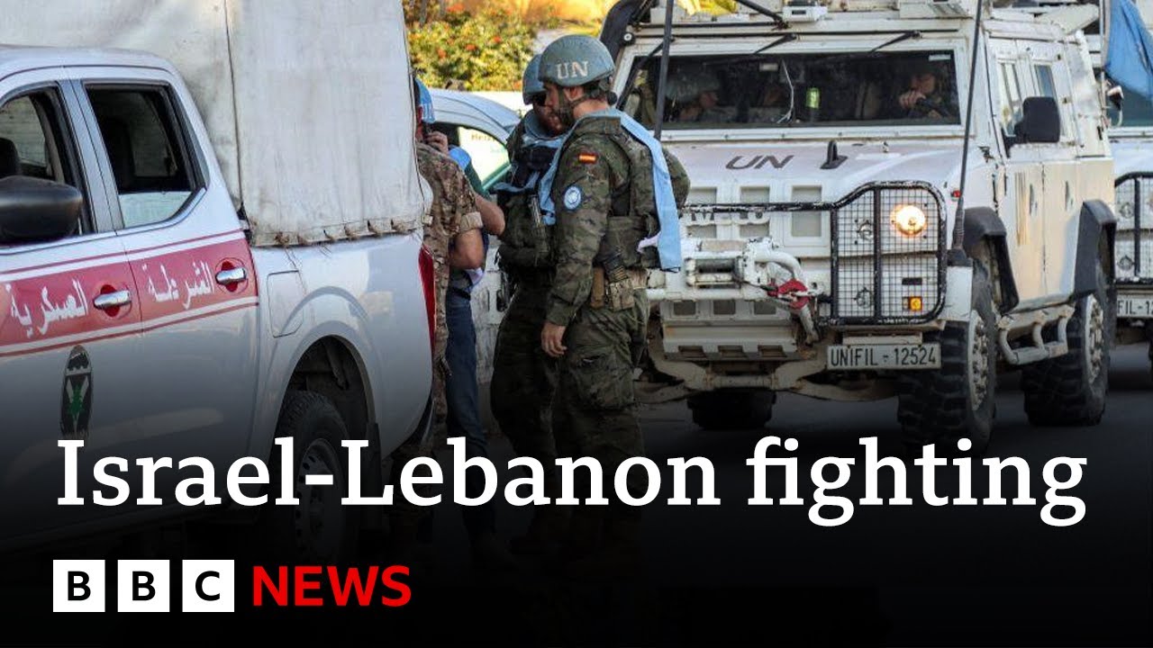 UN warns of 'humanitarian law breach' after peacekeepers injured by Israeli tank fire | BBC News