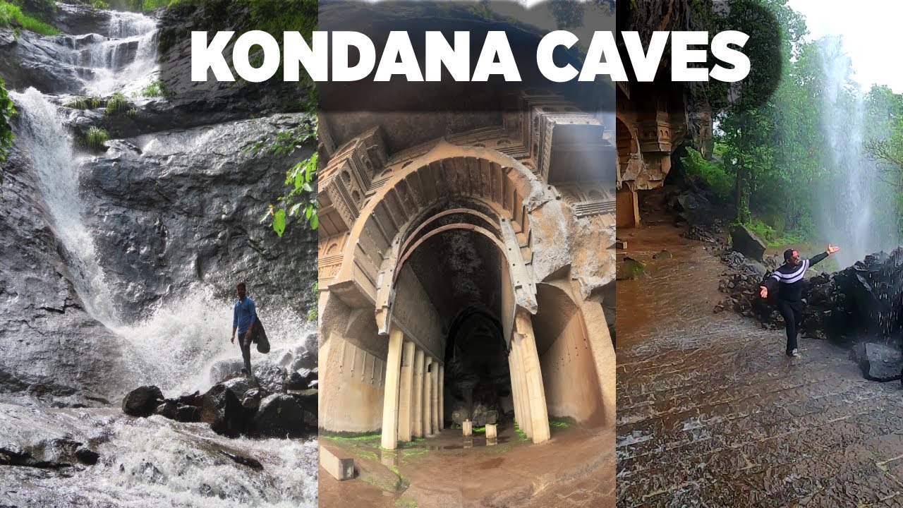 KONDANA Caves Trek (Monsoon) - Complete Guide | कोंडाणा लेणी | Waterfalls | Karjat, Maharashtra