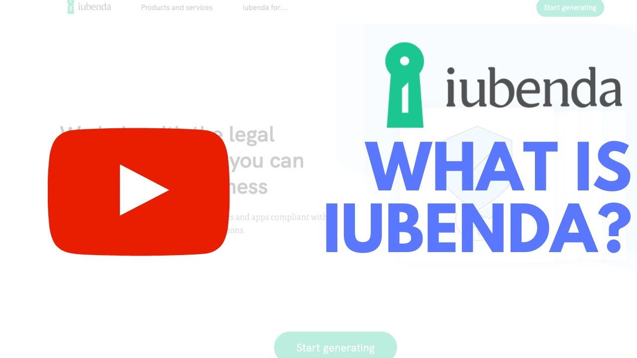 What is iubenda? - Compliance solutions for websites, apps and organizations