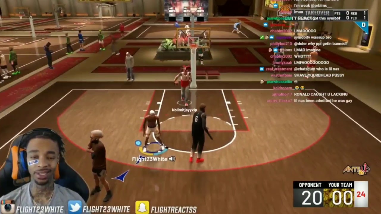 FlightReacts Turns Quiet After He Gets Blowed Out 23-0 on 2's Court in Stage😂