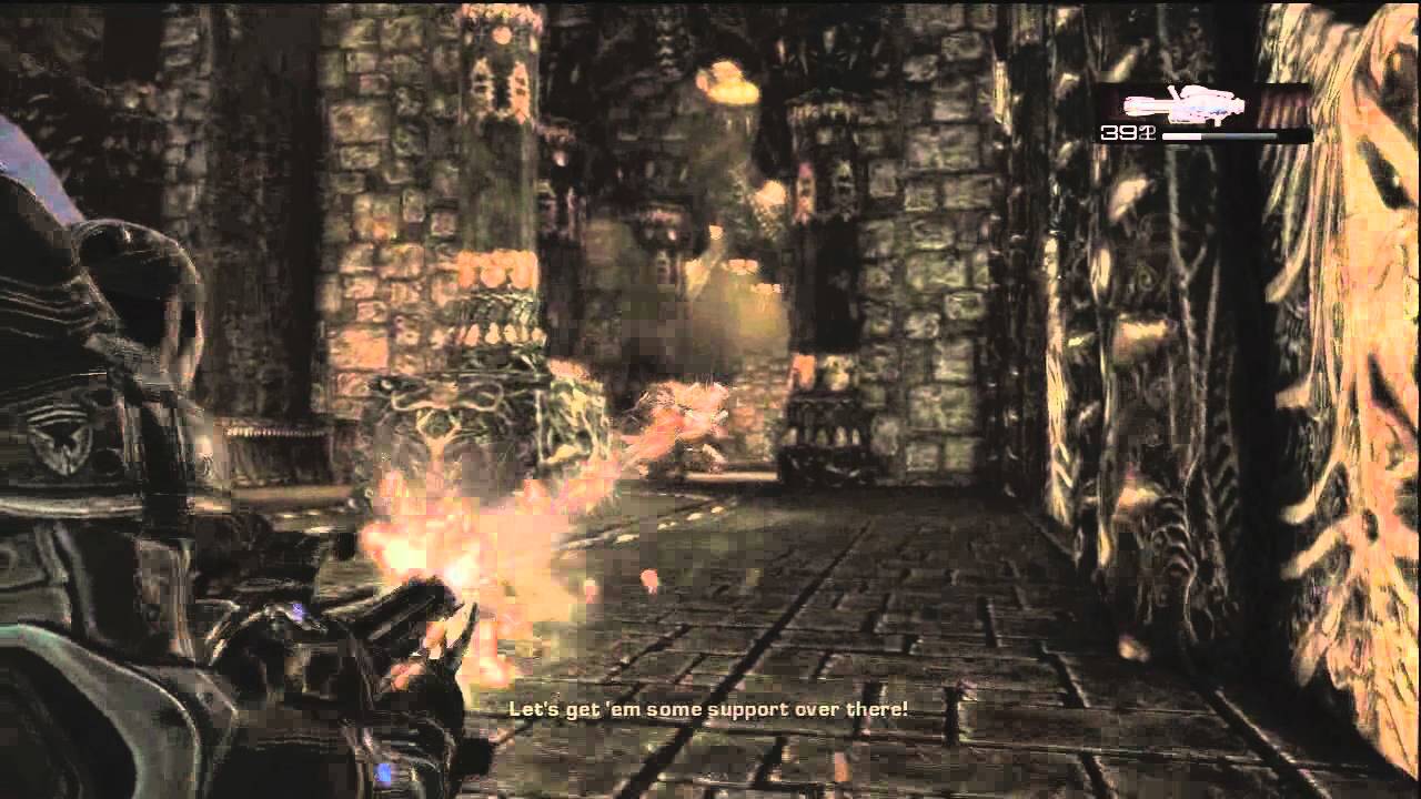 Gears of War 2 Walkthrough with Sp00n Part 29: Stone Walled