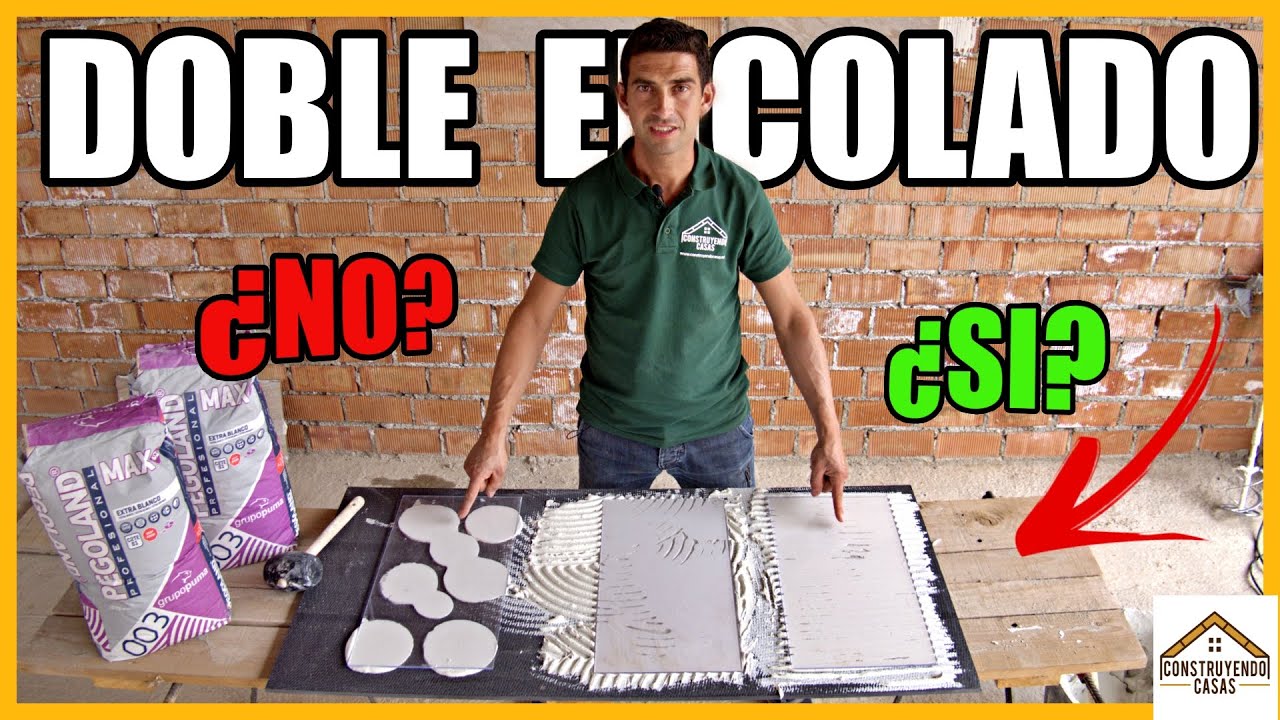 🔶DOBLE ENCOLADO en INSTALACION de Ceramica o Porcelanico🔶 &iquest;ES NECESARIO?