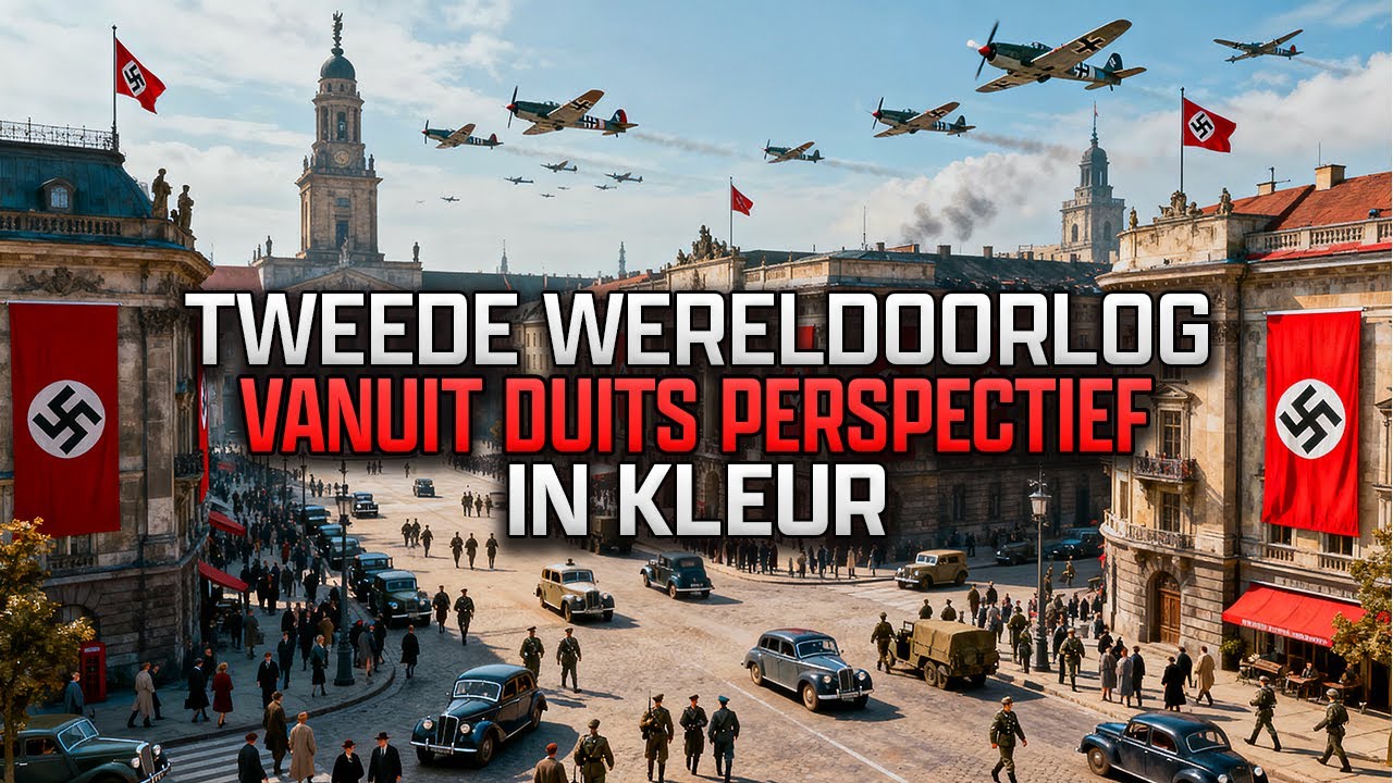 De Hele Tweede Wereldoorlog Verteld Vanuit Duits Perspectief | Kleuren-Documentaire