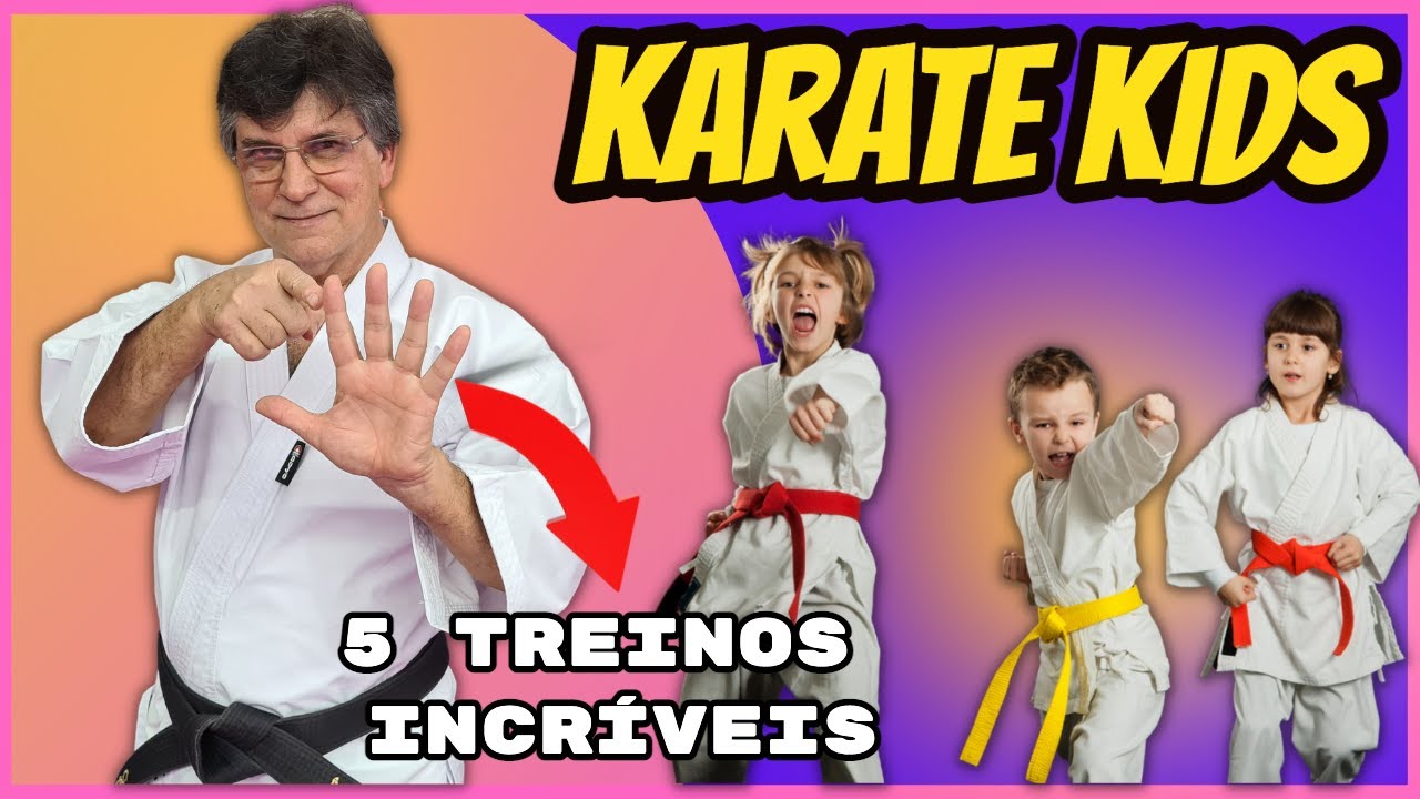 Karate infantil - 5 treinos lúdicos de técnicas e coordenação | BDK - Karate Kids