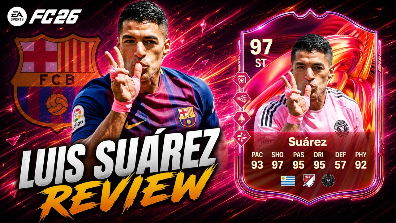 &iexcl;ES BRUTAL CON ESTOS PLAYSTYLES! Luis Suarez 97 FUTTIES REVIEW EA FC 26
