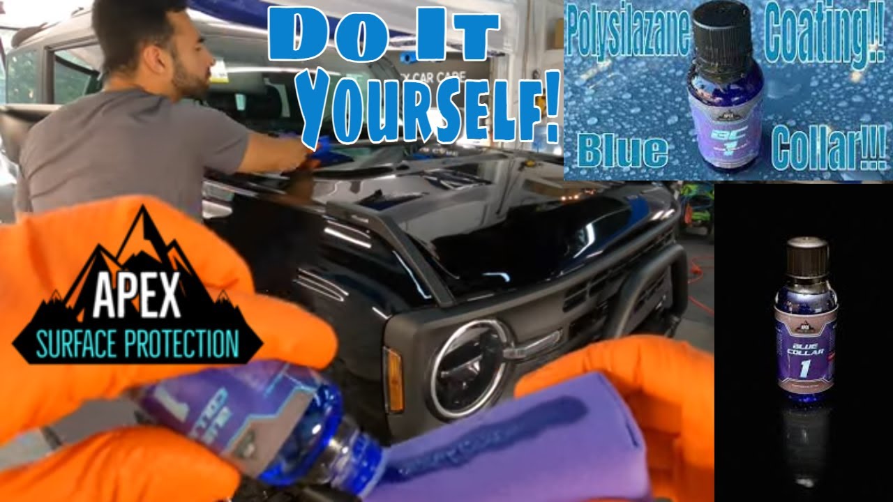 The Absolute Best Results From A User Friendly Coating!!! BLUE COLLAR 1 Polysilazane Coating!