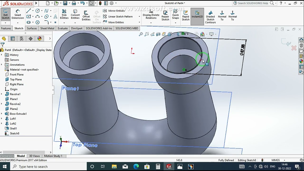 ramsbottom safety valve( body)#solidworks