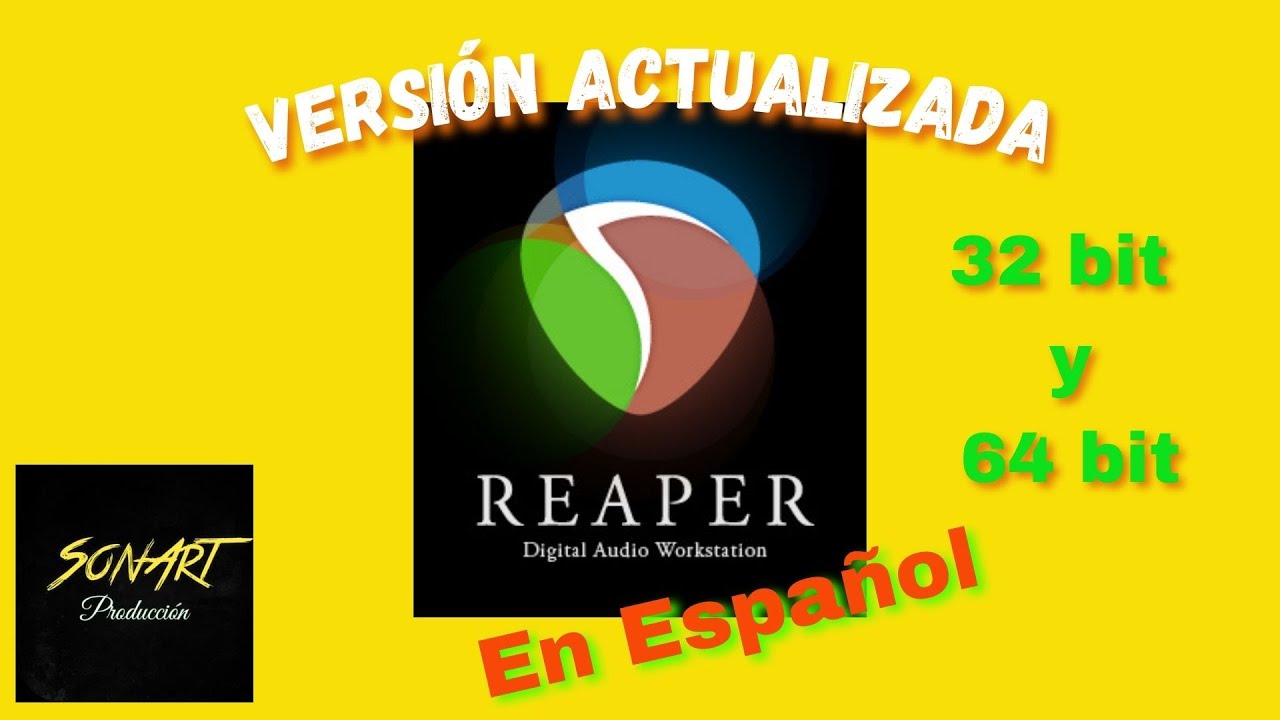 Como descargar e instalar REAPER (Nueva versi&oacute;n) En Espa&ntilde;ol