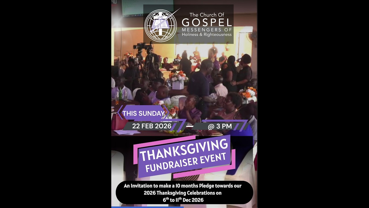 Launch of the 2026 Thanksgiving Celebrations Fundraising Drive.