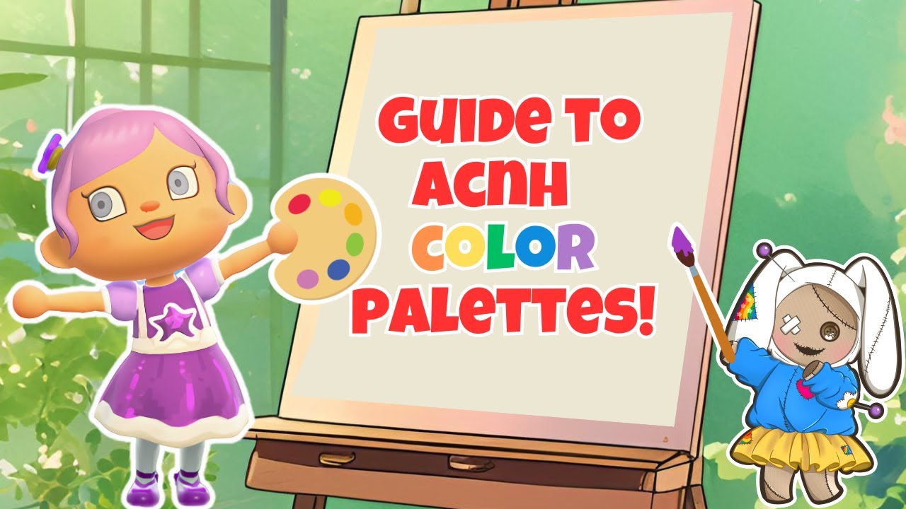 EVERYTHING You Need To Know About Making a Color Palette in ACNH!!  Your Questions Answered!