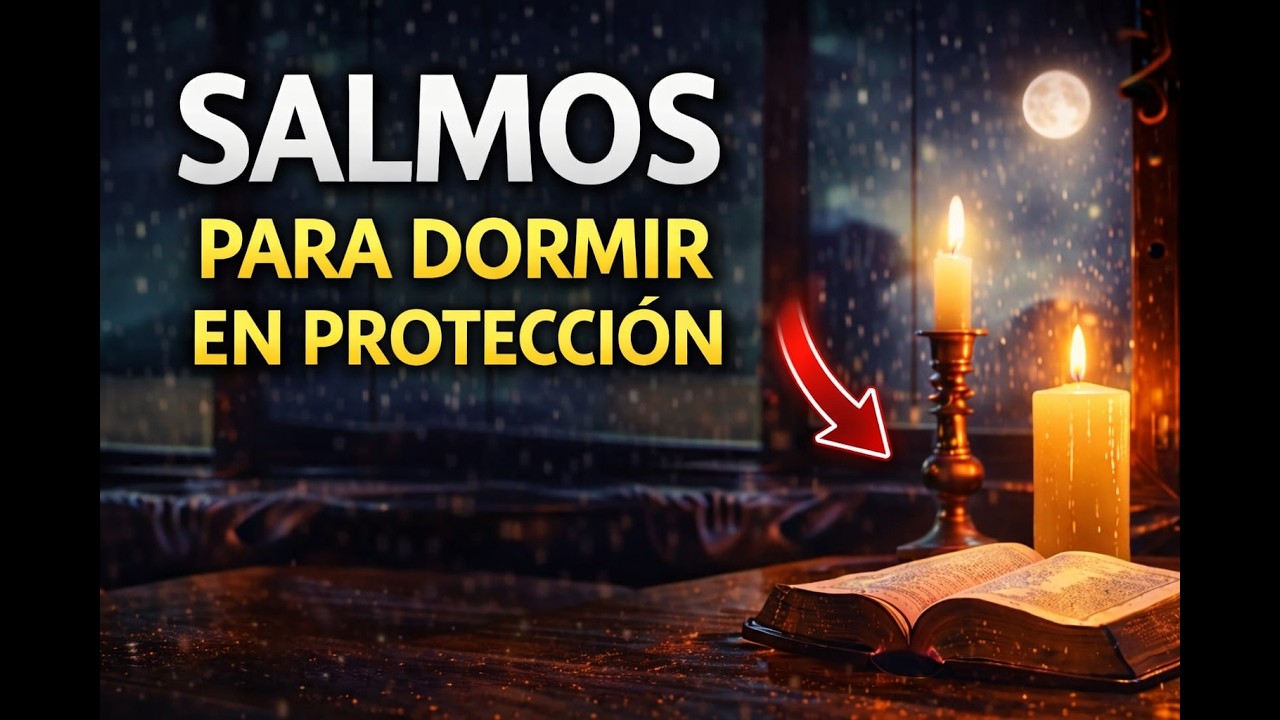 Escucha Estos Salmos Antes de Dormir | Protección y Paz Durante la Noche