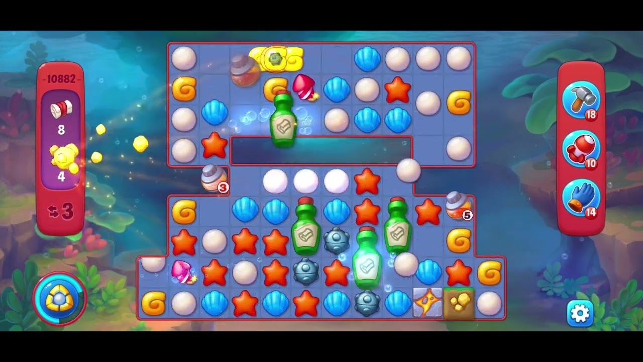 Fishdom 10882 Hard Level - NO 💥💣🧨
