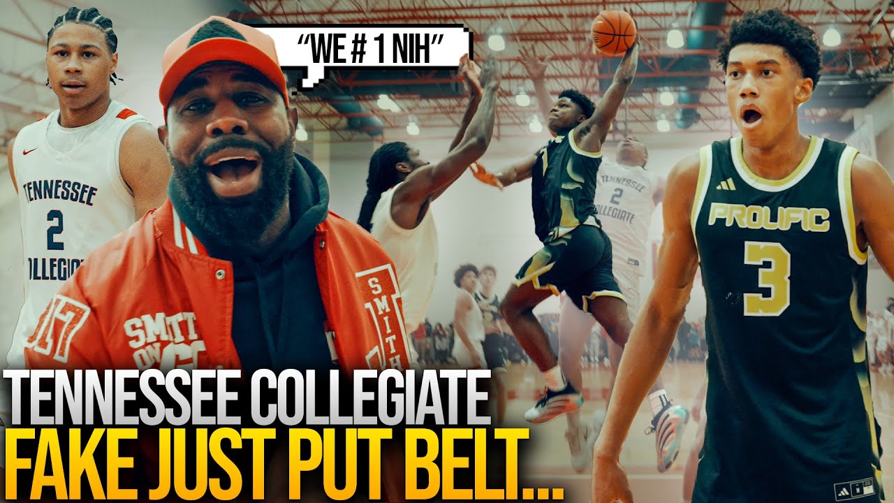 #1 Naz Anderson & ProlificPrep BELTED By UNRANKED Tennessee Collegiate Team??