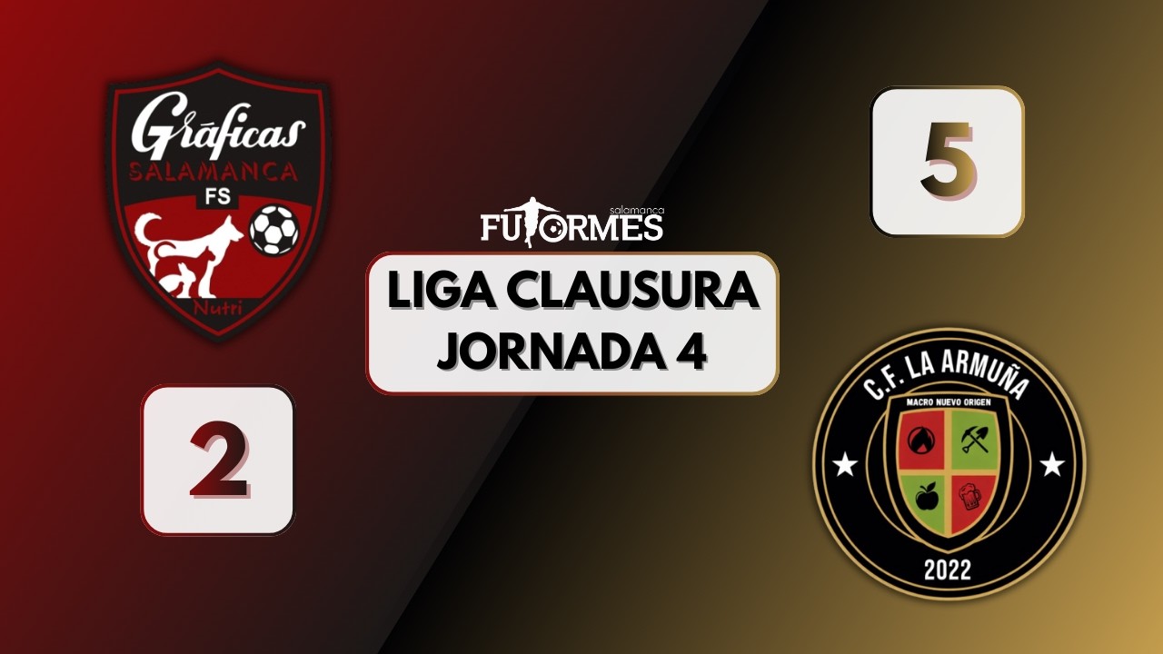 RESUMEN JORNADA 4 - GRÁFICAS SALAMANCA FS - C.F. LA ARMUÑA