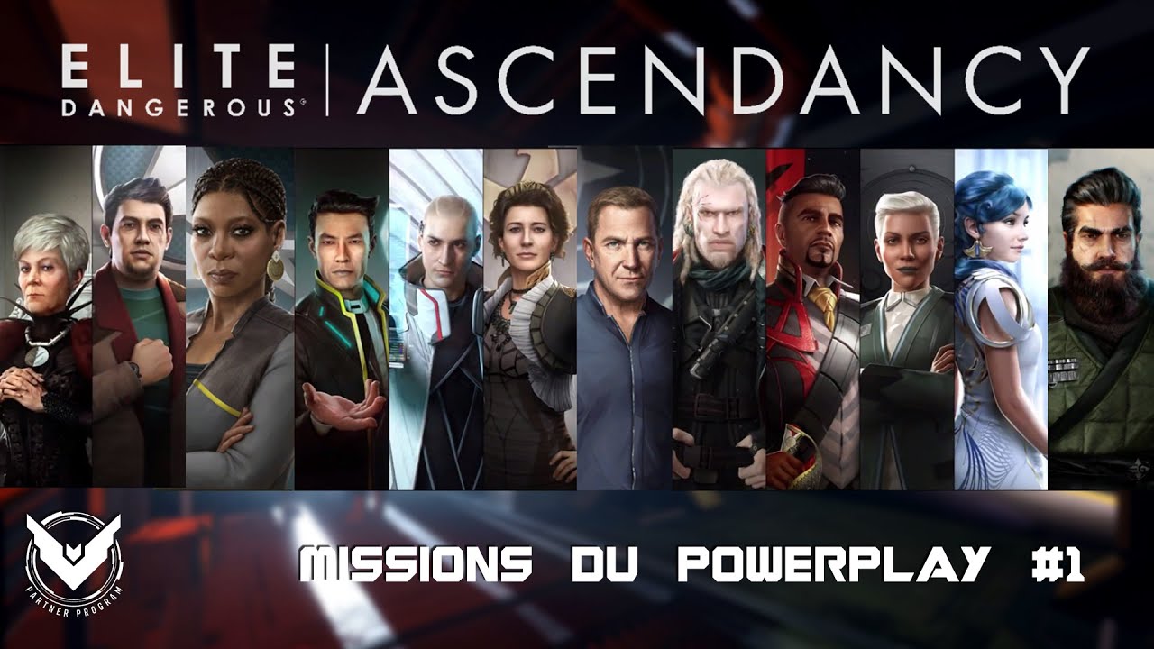 Elite Dangerous : Missions du Powerplay, états et zones d'influence des systèmes