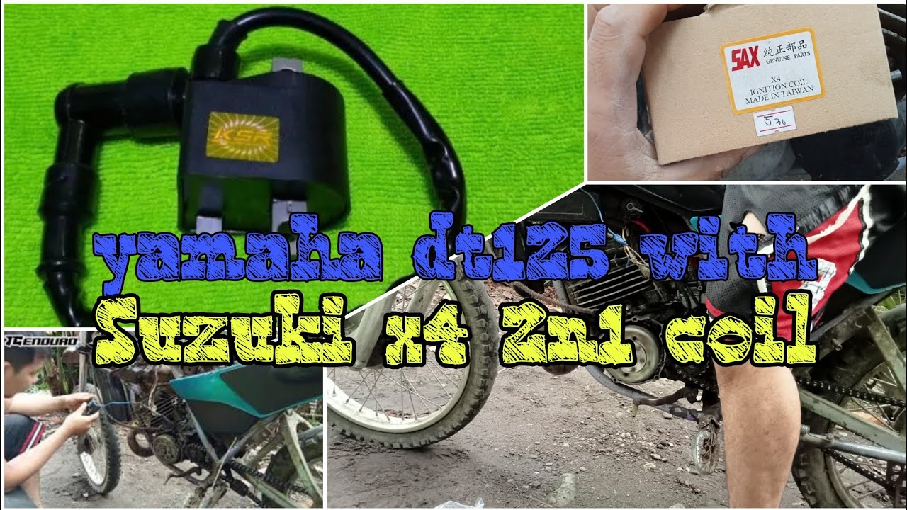 Yamaha dt125 with x4 2n1 ignition coil