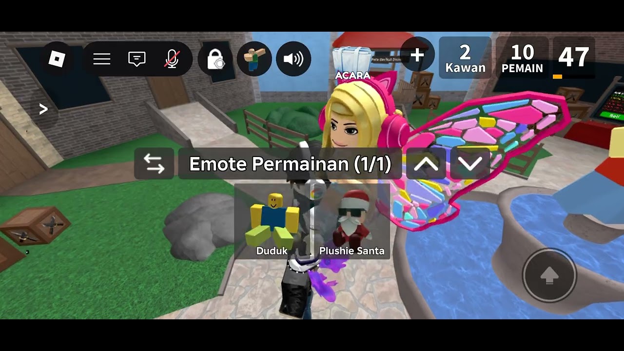 Bermain mm2 di temenin sama @afizzatiazzahra dan adik nya yaitu@LIMIT_KENTANG 