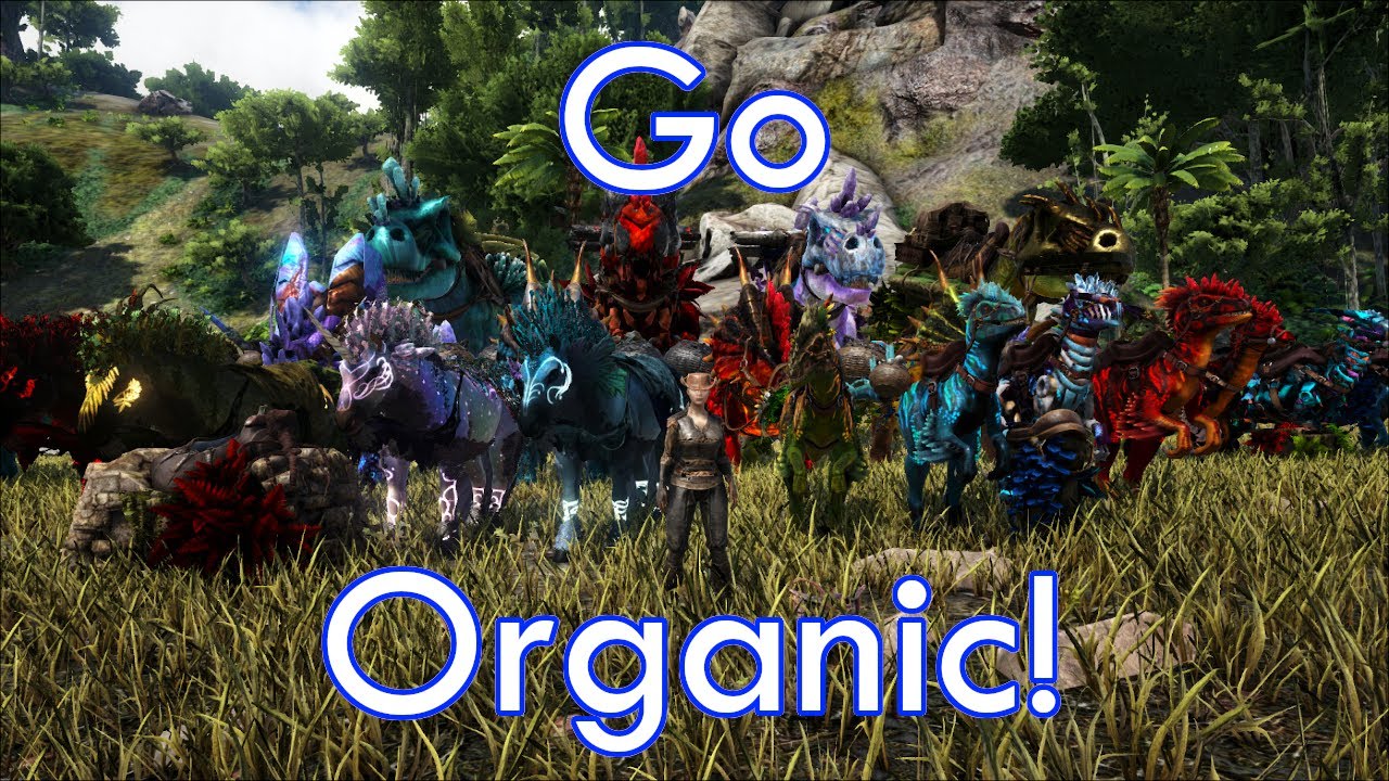 Ark Map & a Mod Eco's Organic Saddles on Project Pandora 123