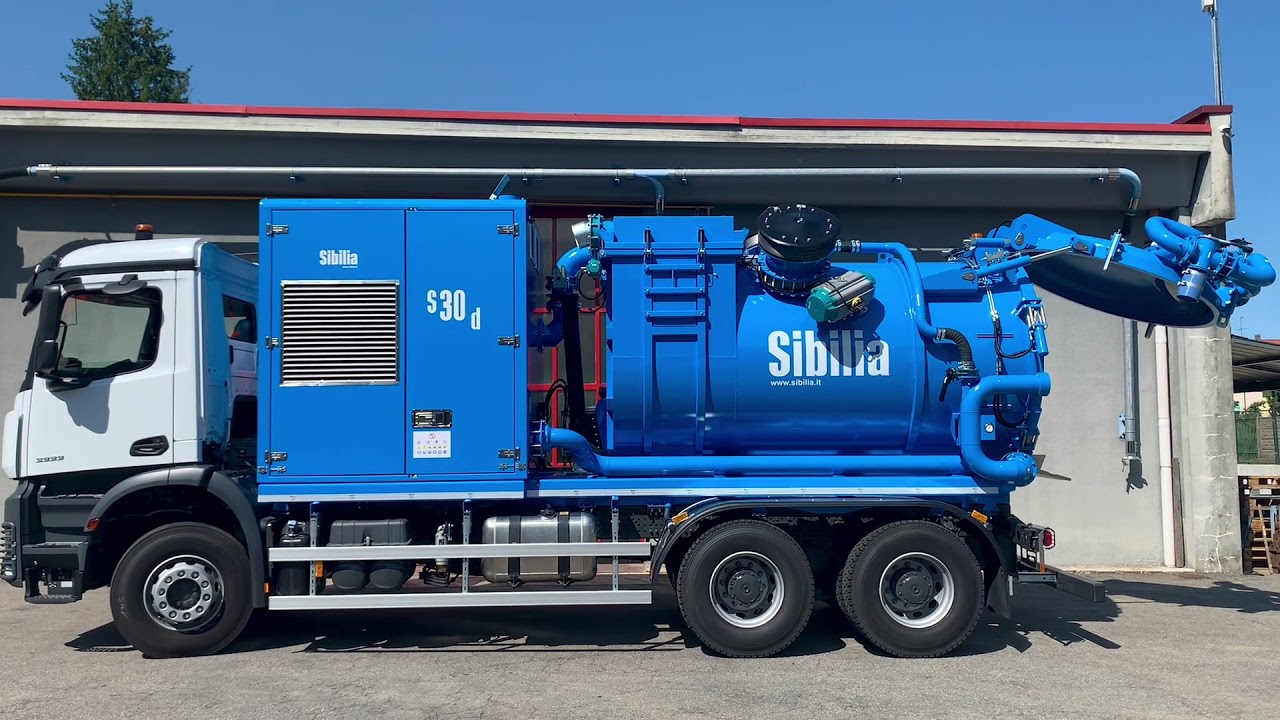 Sibilia S30D Atex vacuum truck