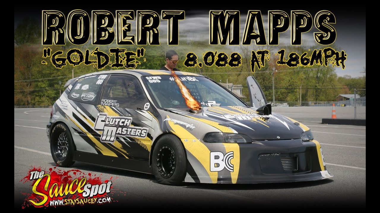 Robert Mapps: 8.08 at 186mph! NEW PB for GOLDIE!