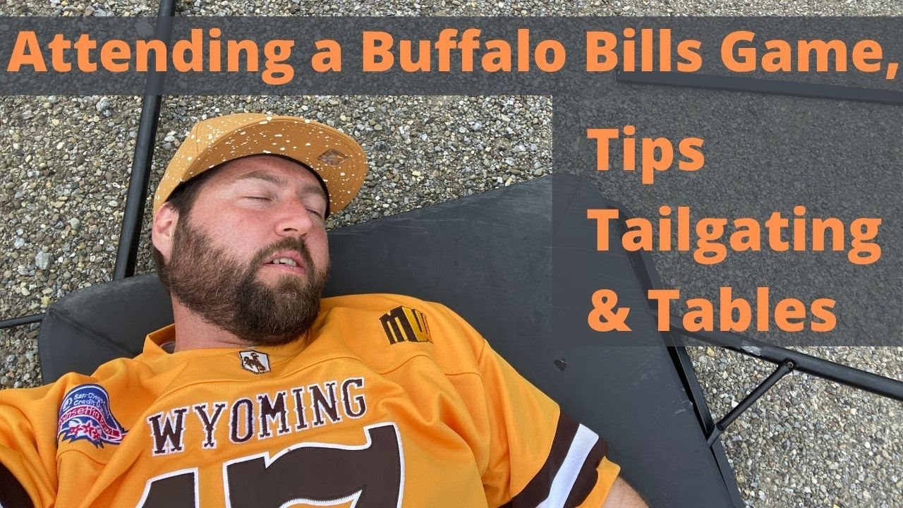 Attending a Buffalo Bills Home Game  Tips, Tailgating, and Tables! #billsmafia