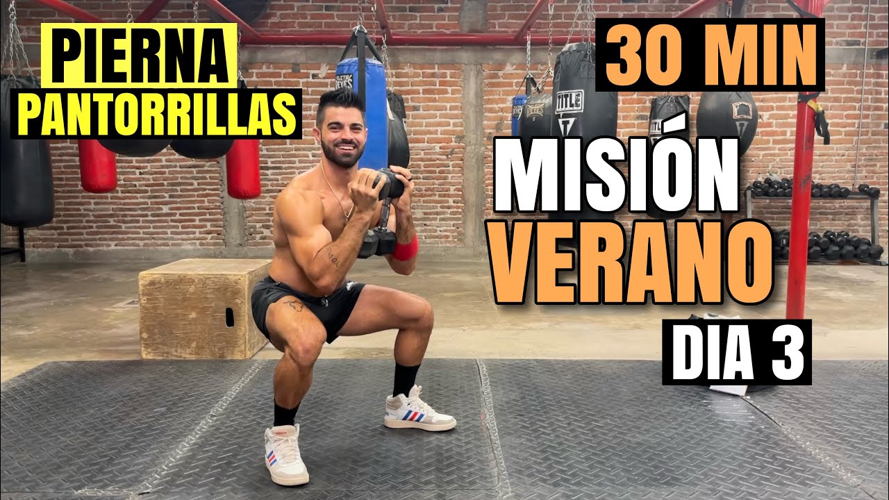 Rutina de Piernas Y Pantorrillas en Casa (30 MIN) | Mejora Tu Cuerpo Para El Verano