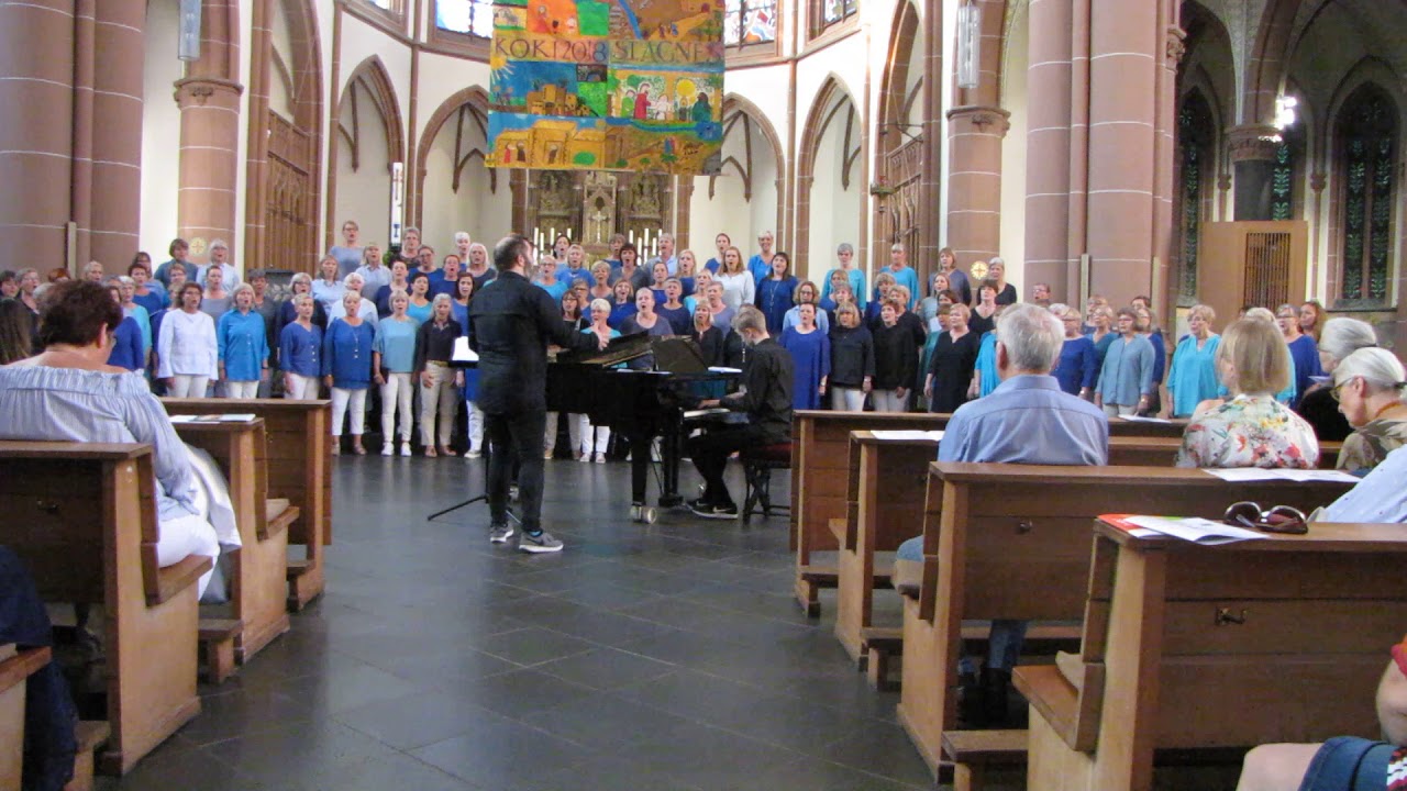 Brennið þið vitar - Léttsveit Reykjavíkur í St. Agnes kirkjunni í Köln 9. maí 2018