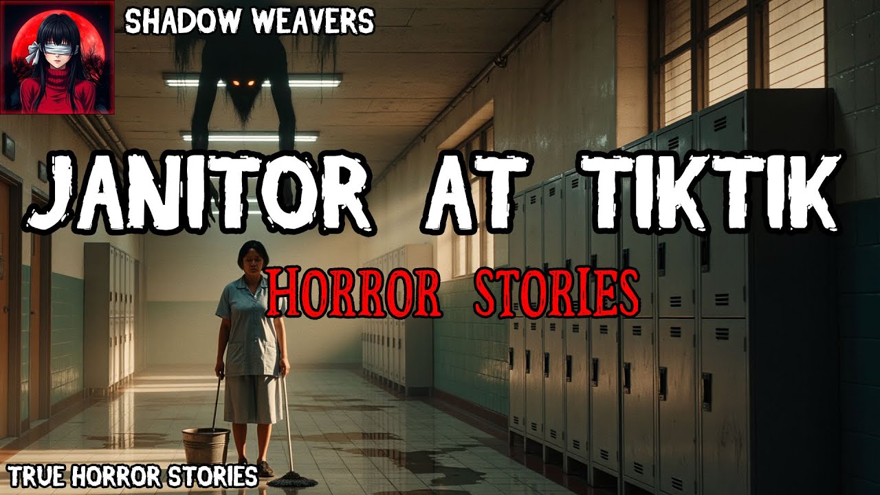 JANITOR AT TIKTIK HORROR STORIES | Tagalog Horror | True Stories