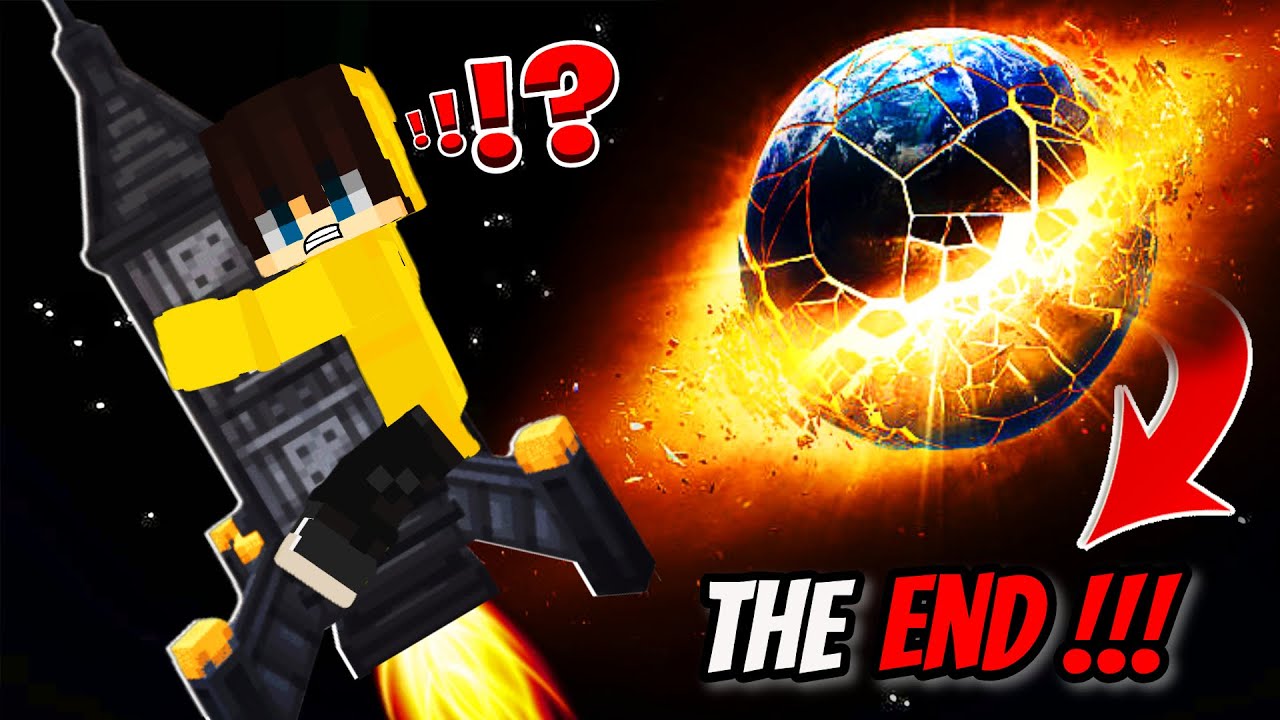 Why I ESCAPED Minecraft Using This ROCKET !!!